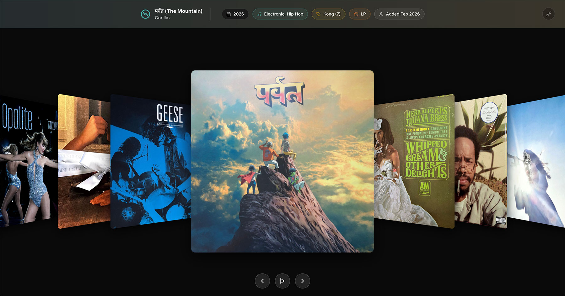Vizcogs 1.6: Album Grading, Custom Fields, & Fullscreen Coverflow